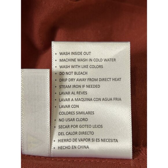 KanCan Women's Kenya Linen Blend Short Jumpsuit in Rust - Sz XS - NWT - Picture 8 of 10